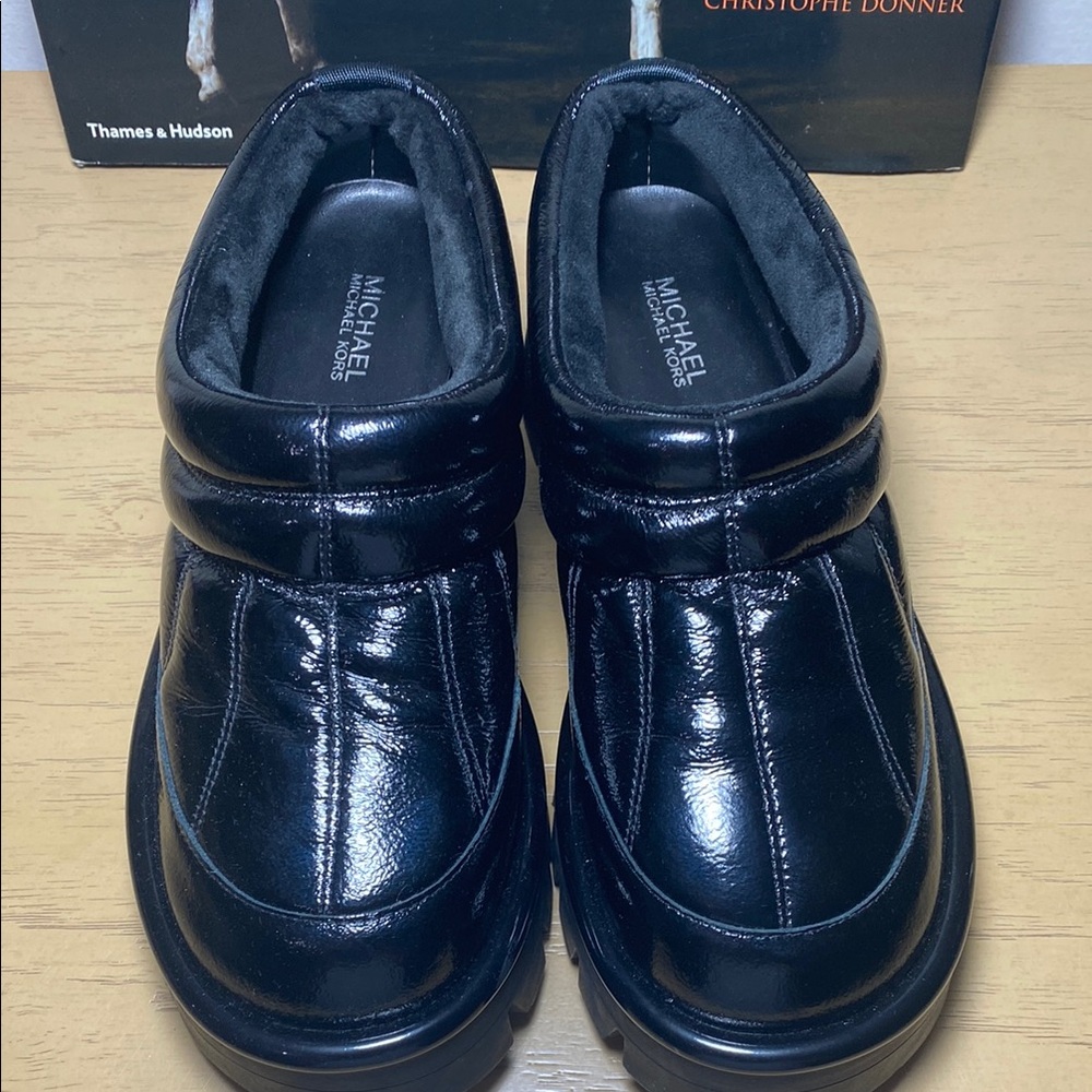 Michael Kors Barton Black Slip-Ons